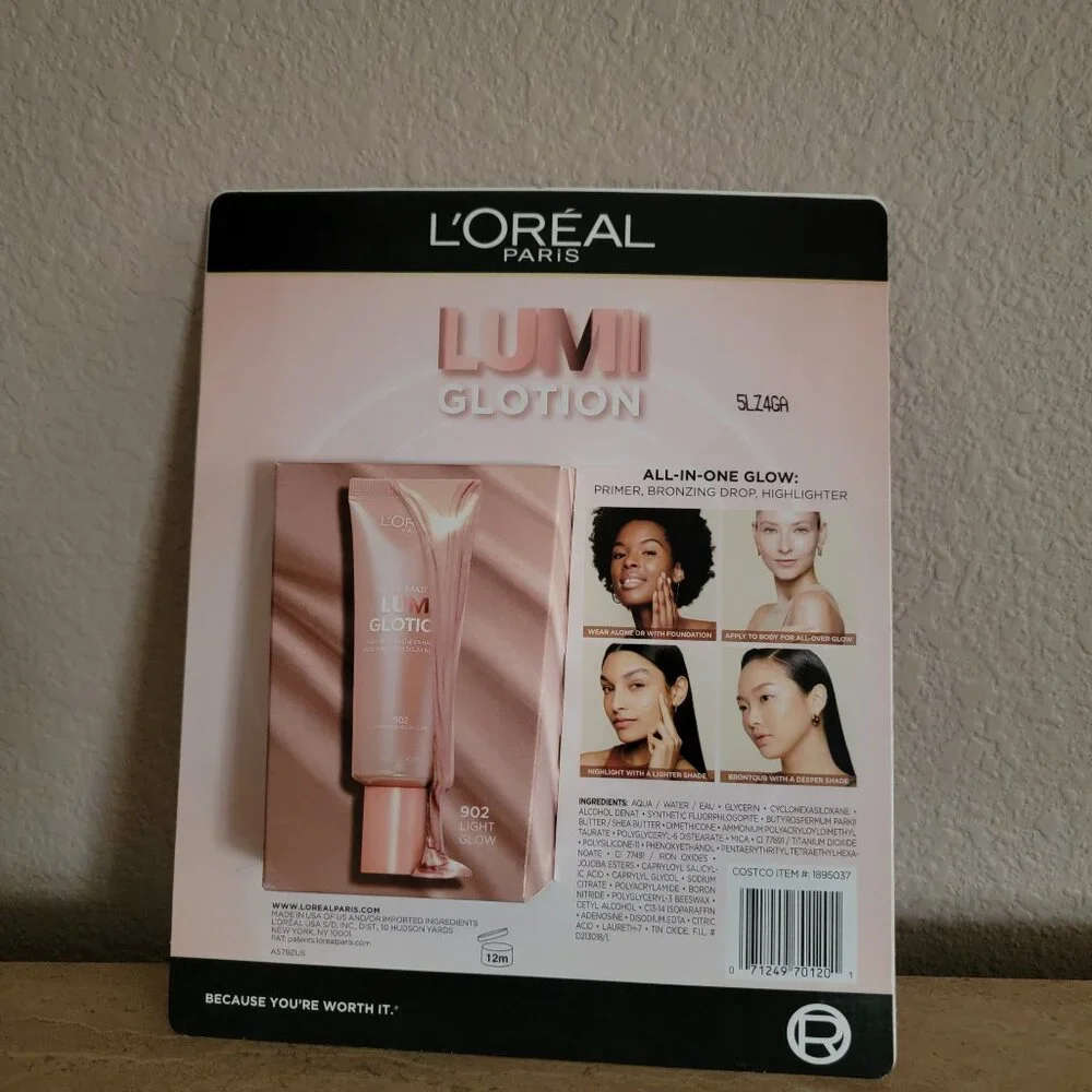 L'Oreal Paris Makeup True Match Lumi Glotion 902 Light 2 Pack